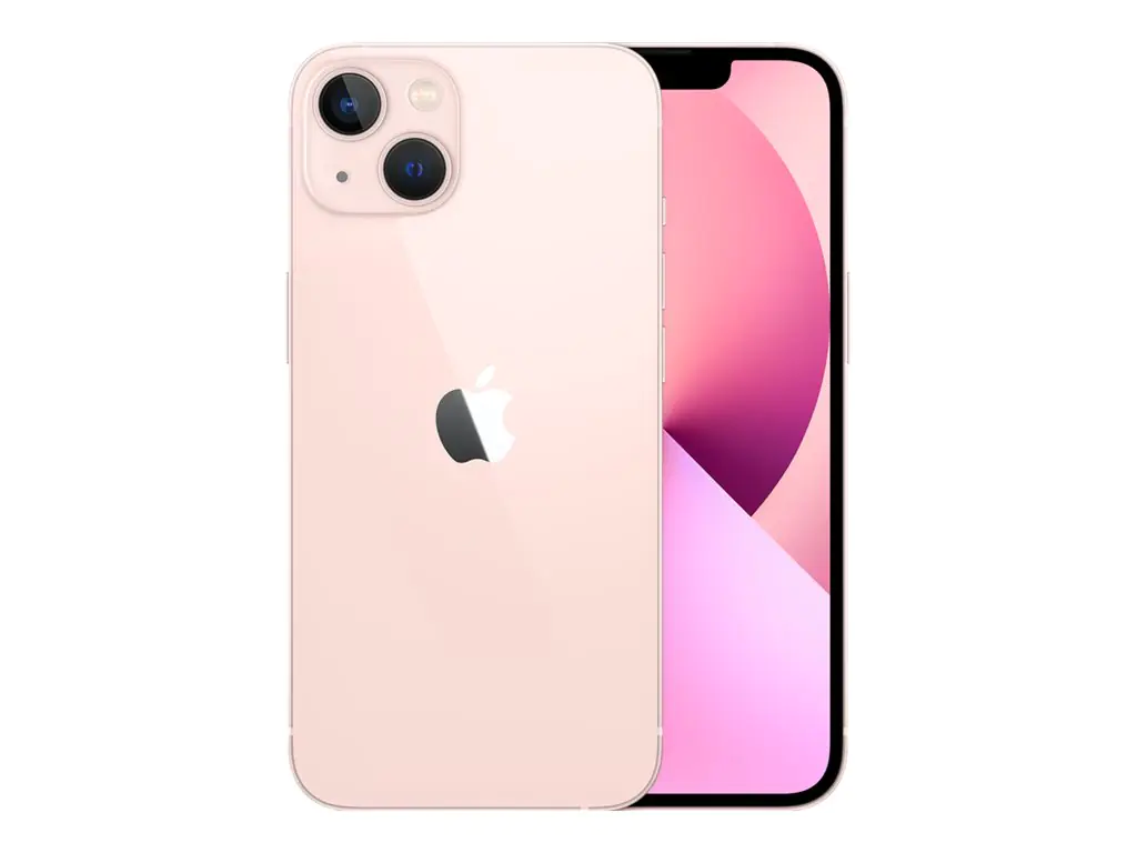 Apple iPhone 13 - 5G Smartphone - Dual-SIM / Interner Speicher 256 GB - OLED-Display - 6.1" - 2532 x 1170 Pixel - 2 x Rückkamera 12 MP, 12 MP - front camera 12 MP - pink