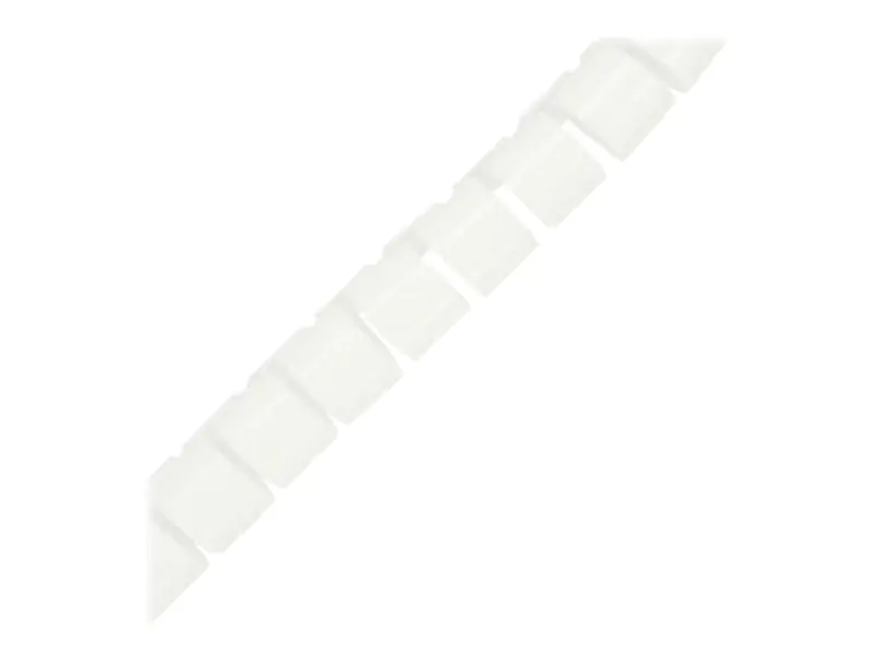 InLine Spiral Wrapping Band - Kabelschlauch - 10 m - weiß