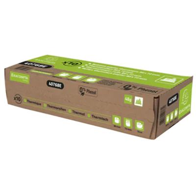 Exacompta Thermokassenrolle 80 mm x 76 m (B x L) 72mm BPA-frei phenolfrei 10 St./Pack.