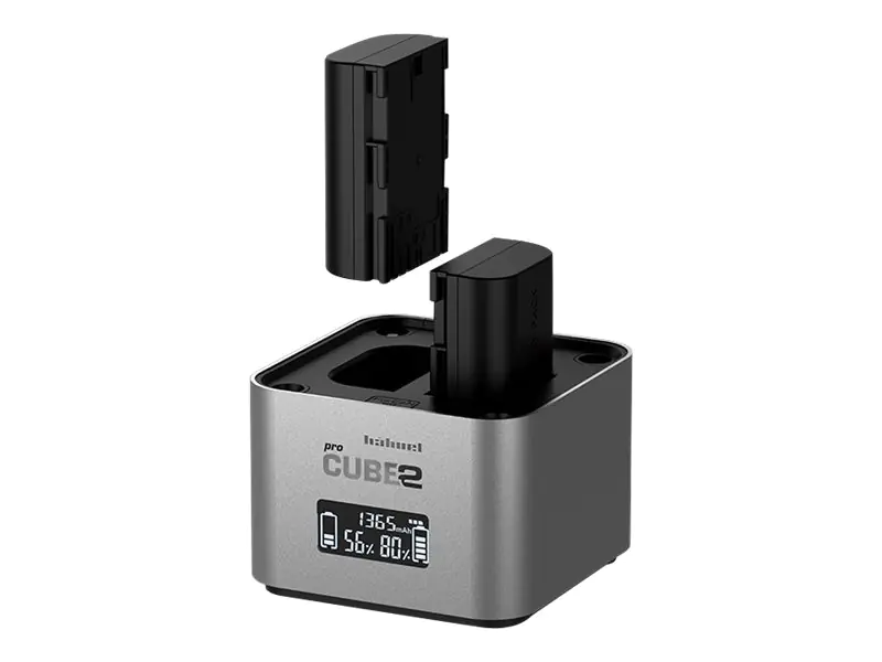 Hähnel PROCUBE2 - Batterieladegerät - (für 4xAA, 4xAAA) + Kfz-Netzteil - 2.4 A