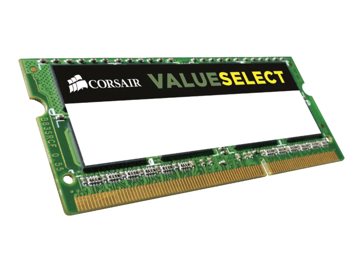CORSAIR Value Select - DDR3L - Modul - 4 GB - SO DIMM 204-PIN - 1600 MHz / PC3-12800 - CL11 - 1.35 V - ungepuffert - non-ECC