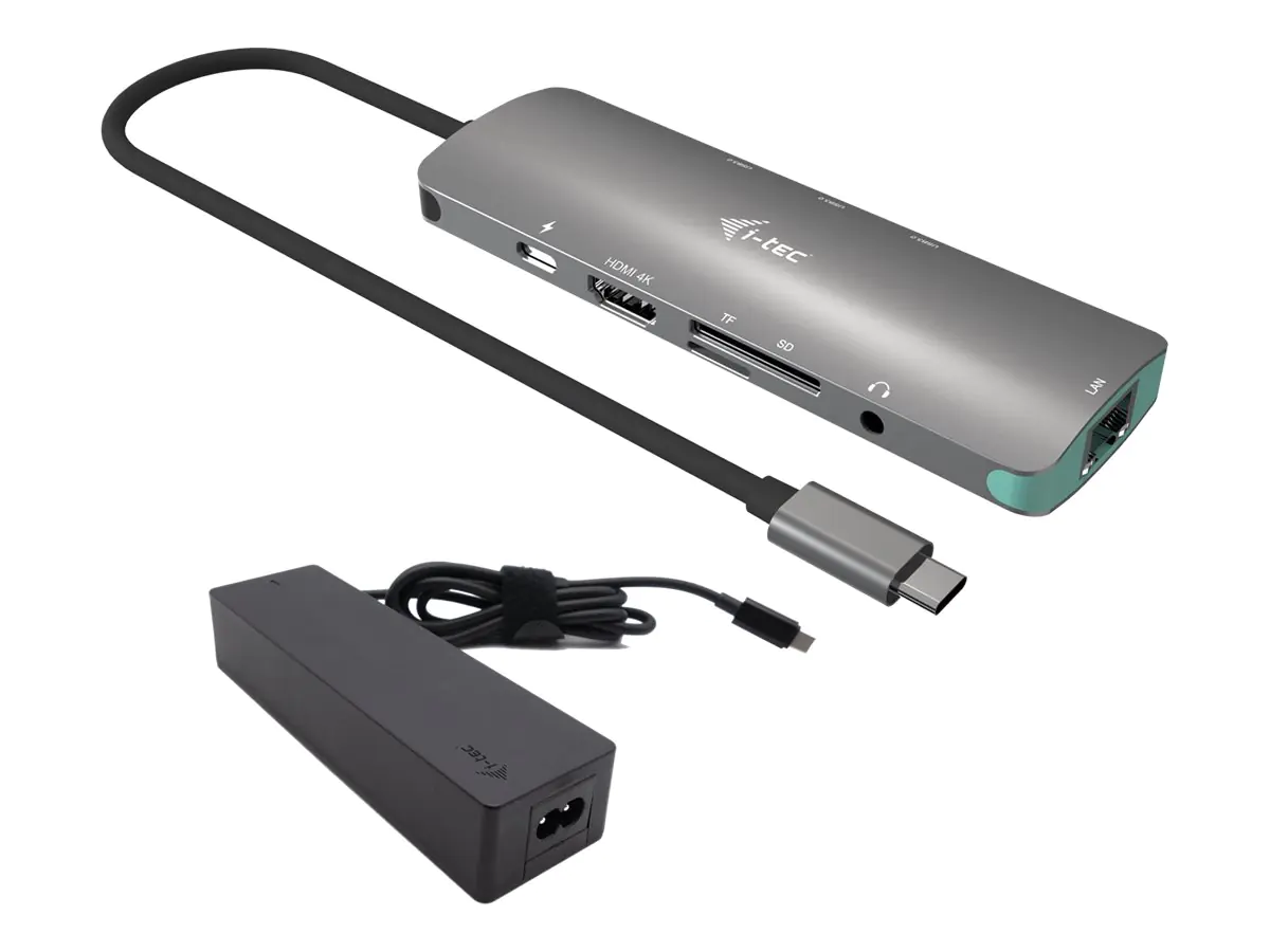 i-tec Nano Dock - Dockingstation - USB-C / USB4 / Thunderbolt 3 / Thunderbolt 4