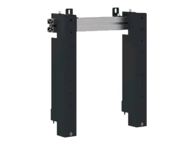 AG Neovo VWM-01 - Befestigungskit (2 Wandhalterungen, Montagearm) - für Videoleinwand - Aluminium, Stahl - Schwarz und Silber - Bildschirmgröße: 107-165 cm (42"-65") VWM0101100000