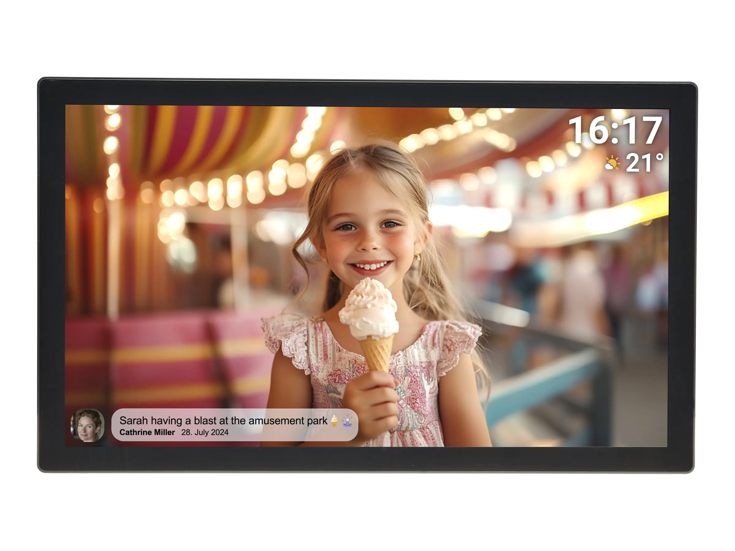 Inter Sales DENVER PFF-3260 - Digitaler Fotorahmen - 1 GB RAM - 32 GB - 81.3 cm (32")