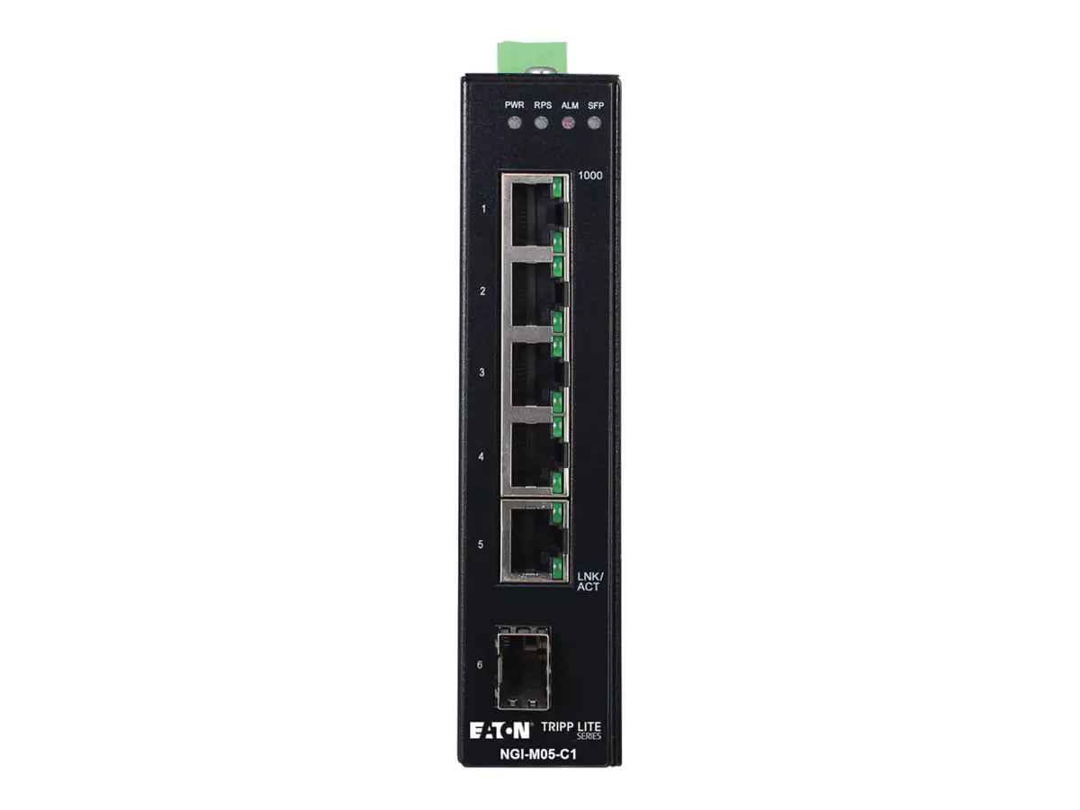 Tripp Eaton Tripp Lite series 5-Port Managed Industrial Gigabit Ethernet Switch - 10/100/1000