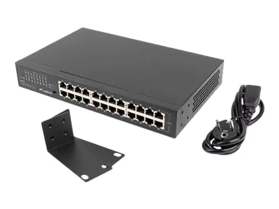 Lanberg RSGE-24 - Switch - unmanaged - 24 x 10 /100/1000