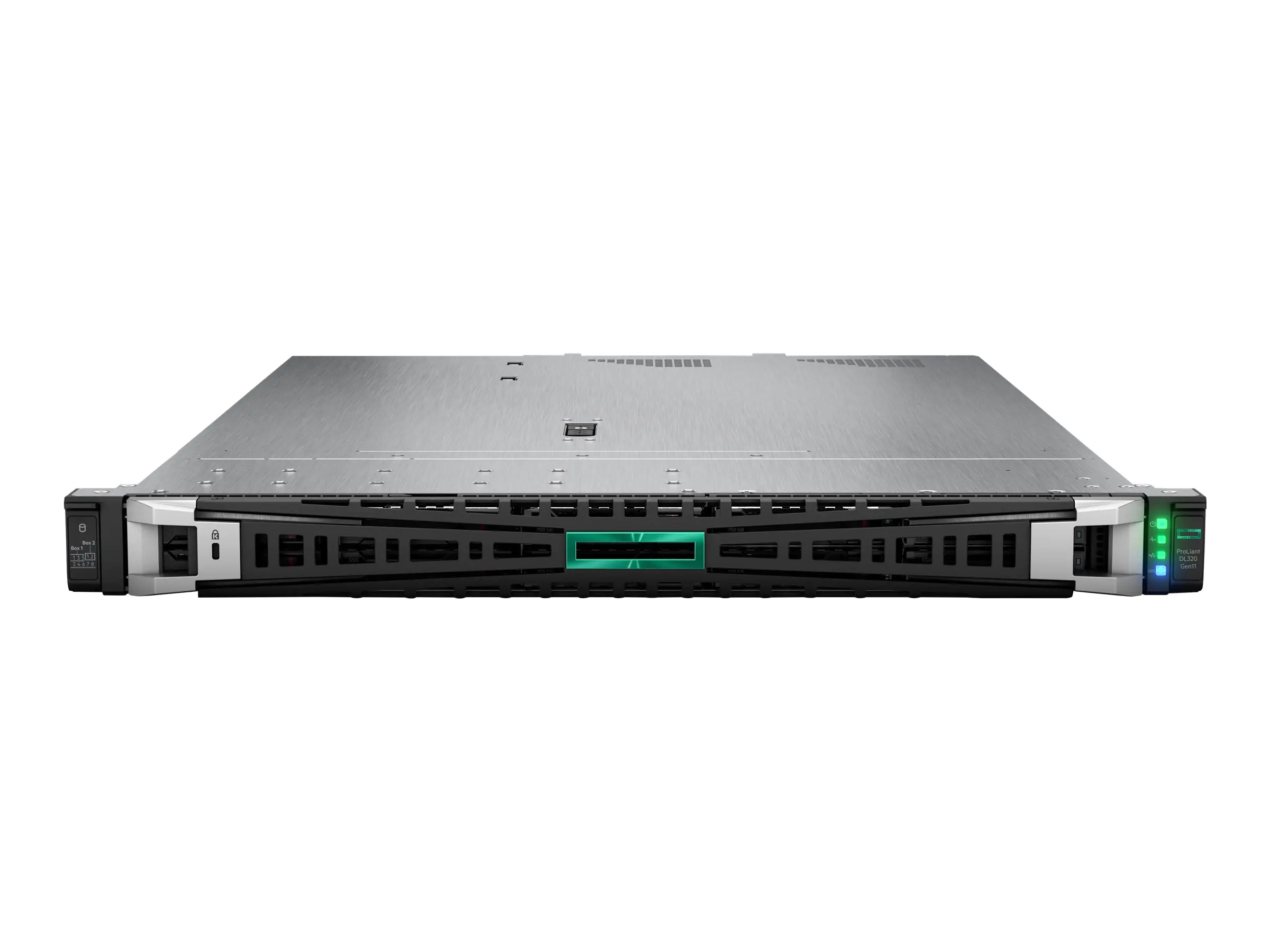 HPE ProLiant DL320 Gen11 - Server - Rack-Montage - 1U - 1-Weg - 1 x Xeon Silver 4514Y / 2 GHz - RAM 64 GB - SATA/SAS/PCI Express - Hot-Swap 6.4 cm (2.5") Schacht/Schächte - SSD 2 x 480 GB - 1GbE - kein Betriebssystem - Monitor: keiner - Smart Choice