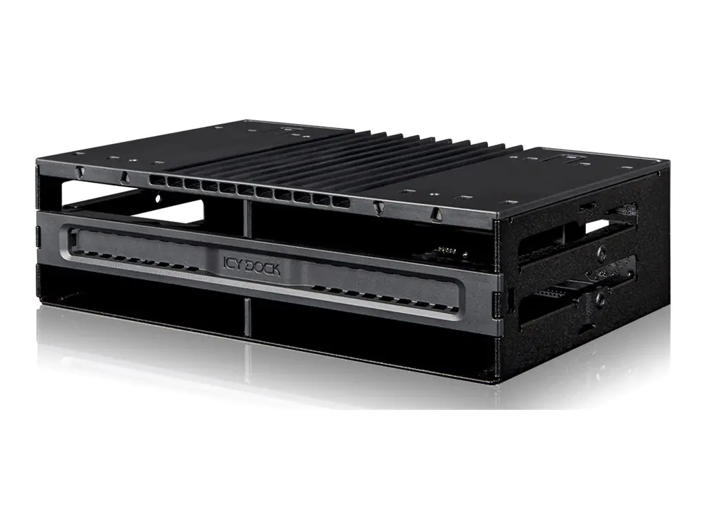 Icy Dock flexiDOCK MB024SP-B - Gehäuse für Speicherlaufwerke - 2.5" (6.4 cm) - Schwarz