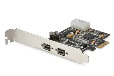 DIGITUS DS-30203-2 - FireWire-Adapter - PCIe - FireWire 800 - 3 Anschlüsse