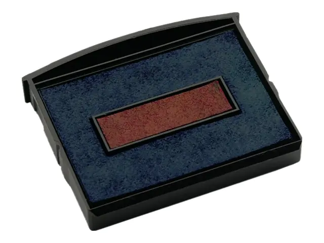 COLOP E/2100/2 - Austauschkissen - Zweifarbig (Blau, Rot) 107748