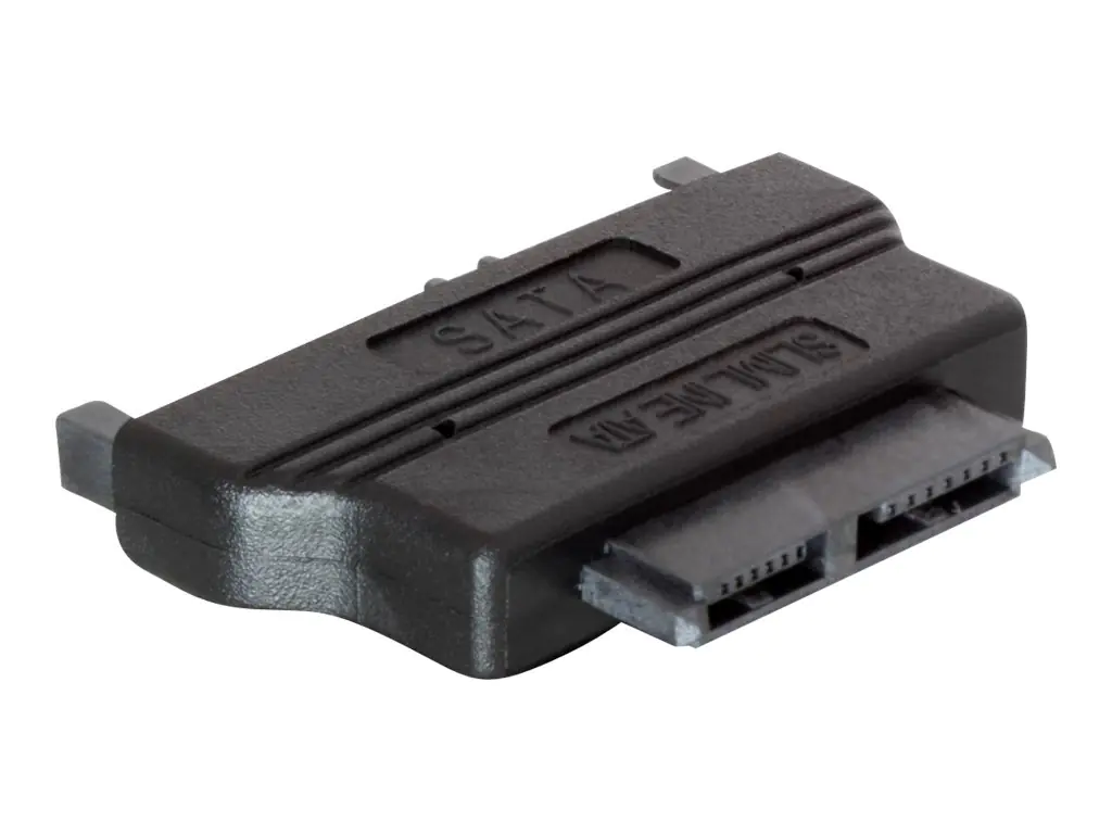 Delock Adapter SATA 22pin male > Slim SATA female 13pin - SATA-Adapter - Slimline SATA (W) zu SATA Combo (M)