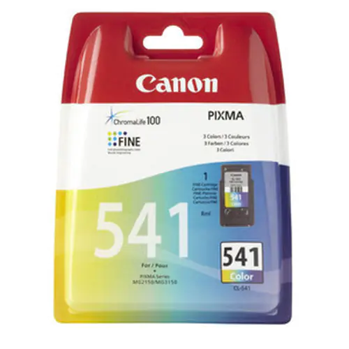 Canon CL-541 - Farbe (Cyan, Magenta, Gelb) - Original - Blister mit Diebstahlsicherung - Tintenpatrone - für PIXMA GM4050, MG3150, MG3510, MG3550, MG3650, MG4250, MX475, MX525, MX535, TS5150, TS5151