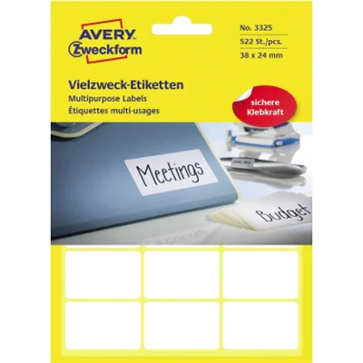 Avery Zweckform Avery Multi-Purpose Labels 3325 - Selbstklebend