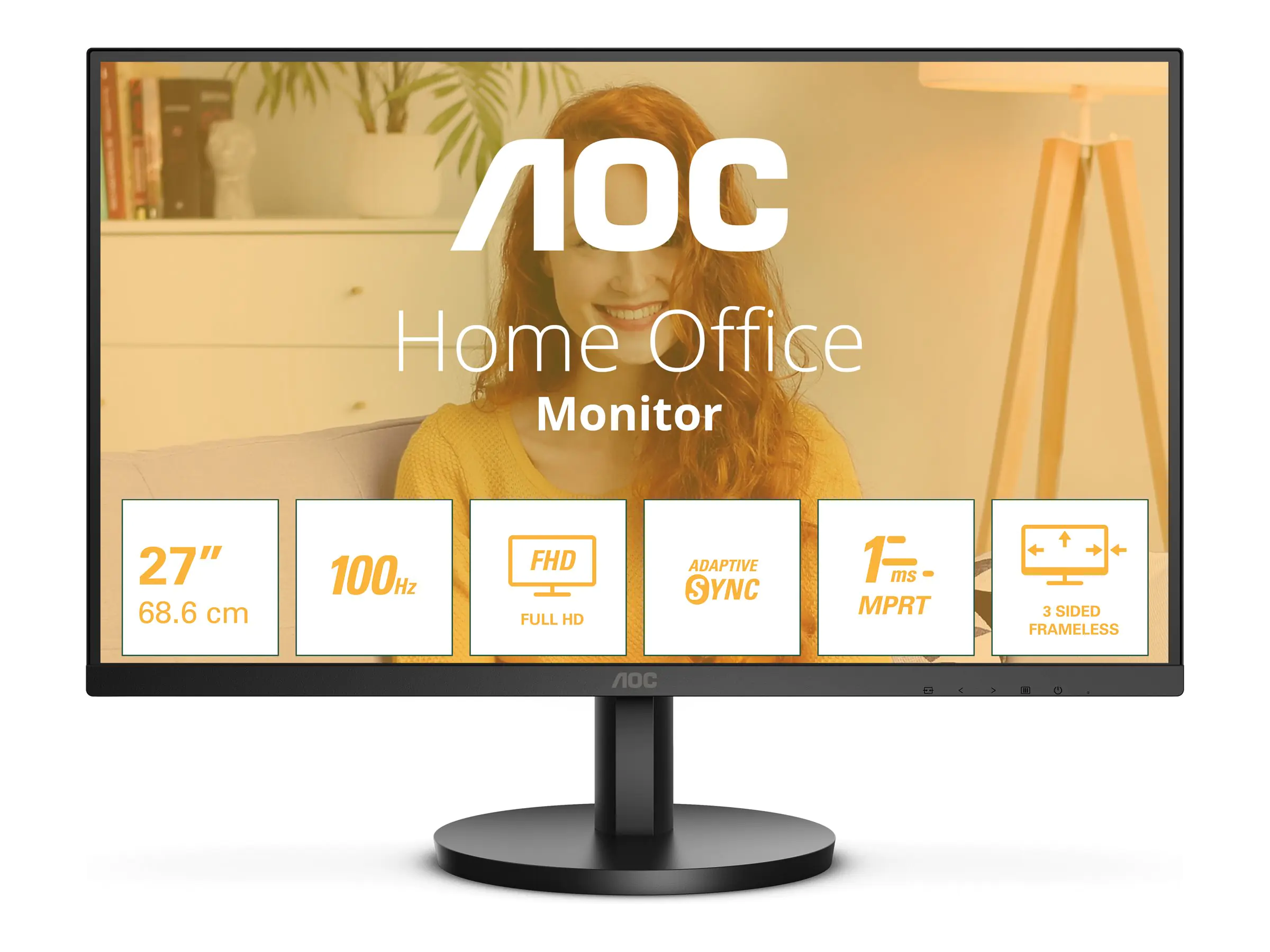 AOC Basic-line 27B3HMA2 - B3 Series - LED-Monitor - 68.6 cm (27")