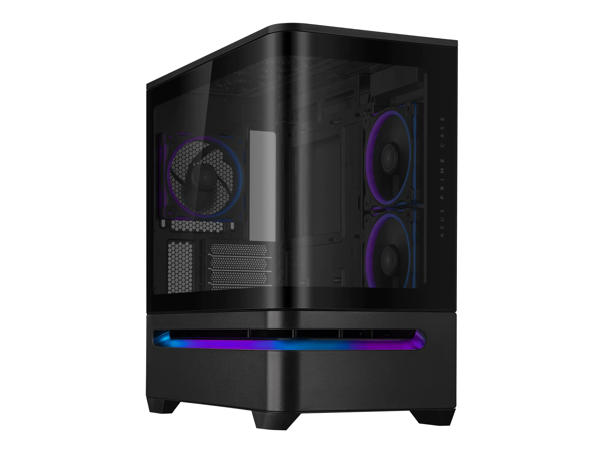ASUS Prime AP202 - microATX-Turm - Seitenteil mit Fenster (gehärtetes Glas)