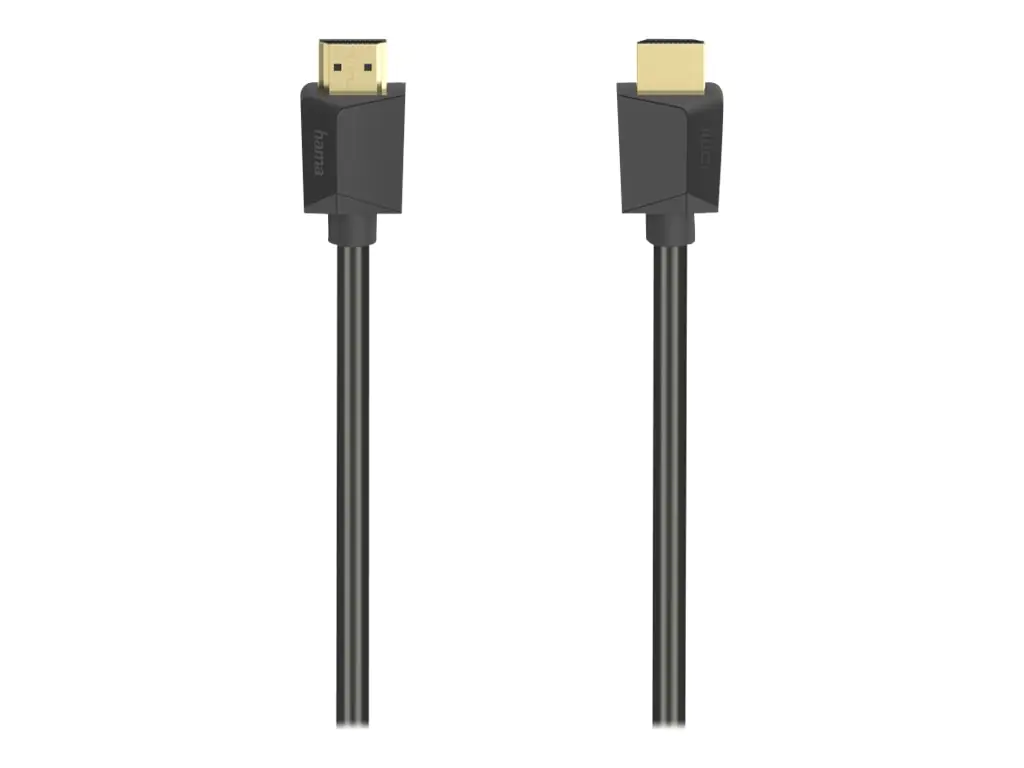 Hama Highspeed - HDMI-Kabel mit Ethernet - HDMI männlich zu HDMI männlich