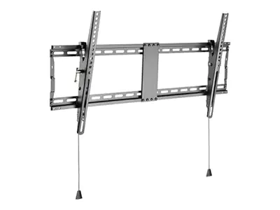 Gembird WM-90T-01 - Befestigungskit (Wandmontage) - für LCD-Display - Stahl - Fine Texture Black -