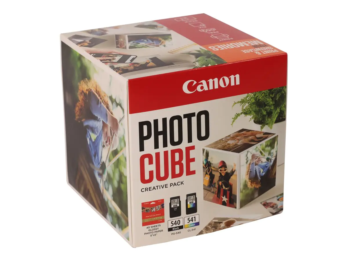Canon Photo Cube Creative Pack - Glänzend - 2er -Pack - Schwarz, Farbe (Cyan, Magenta, Gelb)