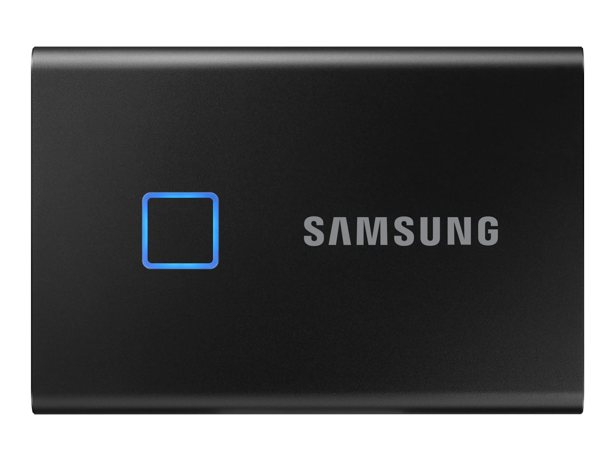 Samsung T7 Touch MU-PC2T0K - SSD - verschlüsselt - 2 TB - extern (tragbar) - USB 3.2 Gen 2 (USB-C Steckverbinder) - 256-Bit-AES - Schwarz