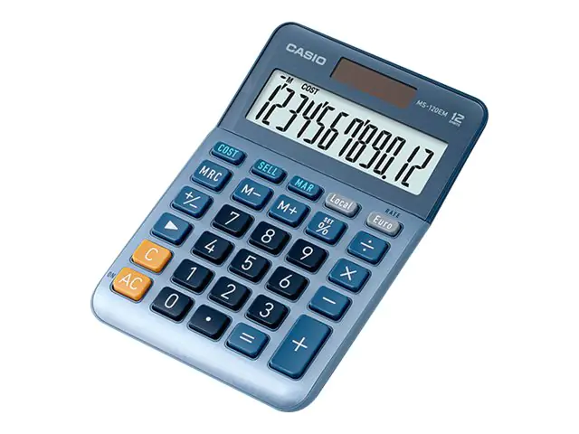 Casio MS-120EM - Desktop-Taschenrechner - 12