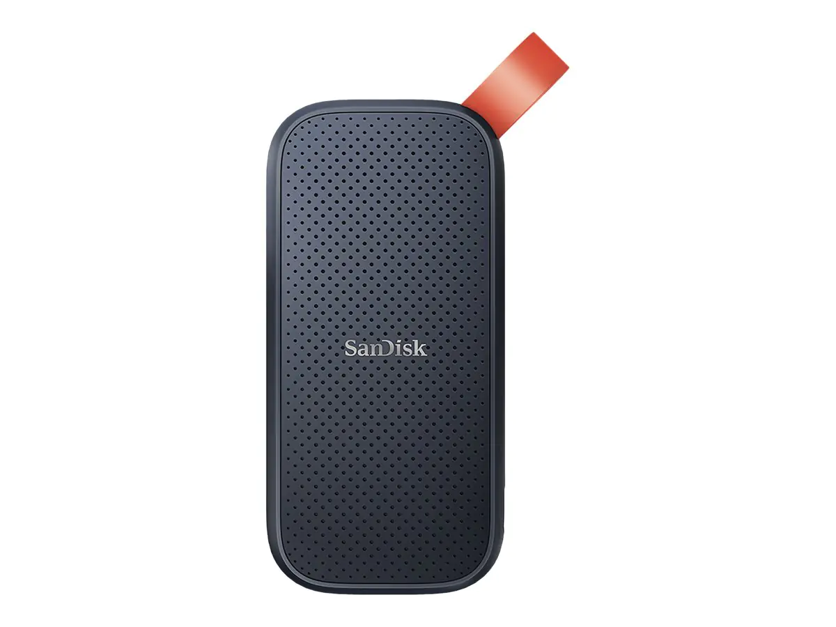 SanDisk Portable - SSD - 2 TB - extern (tragbar) - USB 3.2 Gen 2 (USB-C Steckverbinder) SDSSDE30-2T00-G26