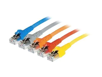 Dätwyler Patch-Kabel RJ-45 RJ-45 652008 SF/UTP CAT 5e 1.00 m Grau
