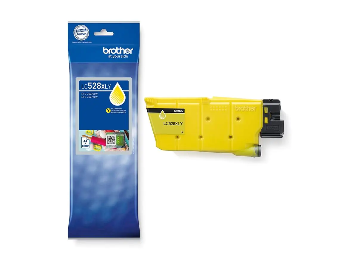 Brother Tinte LC528XLY Gelb 10.000 Seiten