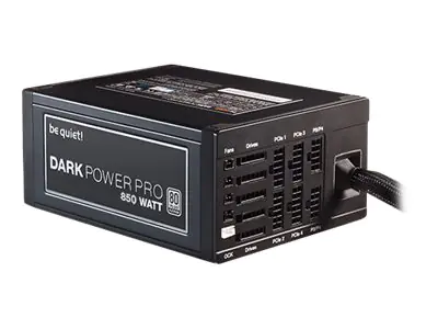be quiet! Dark Power PRO 11 850W - Netzteil (intern) - ATX12V 2.4/ EPS12V 2.92 - 80 PLUS Platinum - Wechselstrom 100-240 V - 850 Watt - aktive PFC - Schwarz
