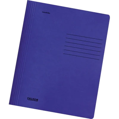 Falken Schnellhefter 26001176 A4 Karton dunkelblau
