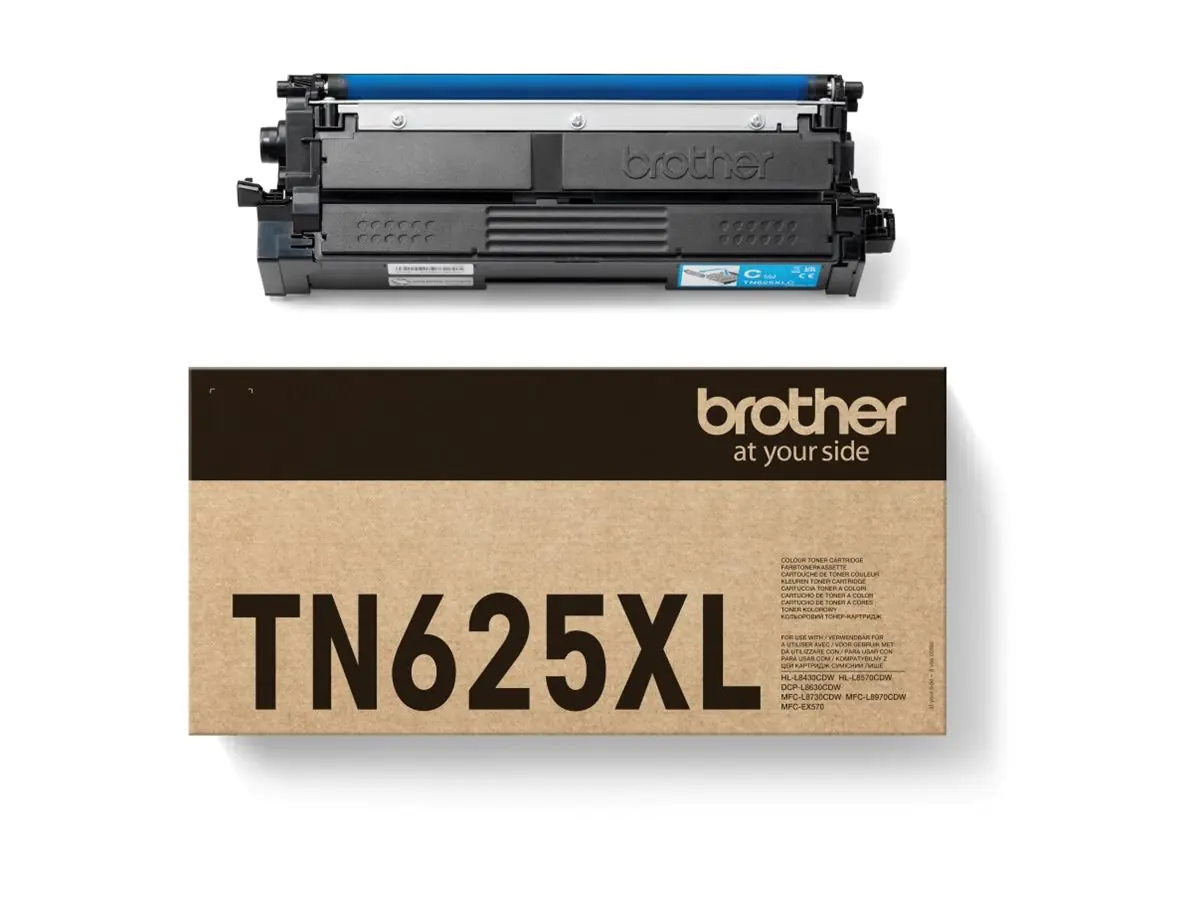 Brother Toner TN625XLC Cyan 4.500 Seiten 1 Stück hohe Kapazität