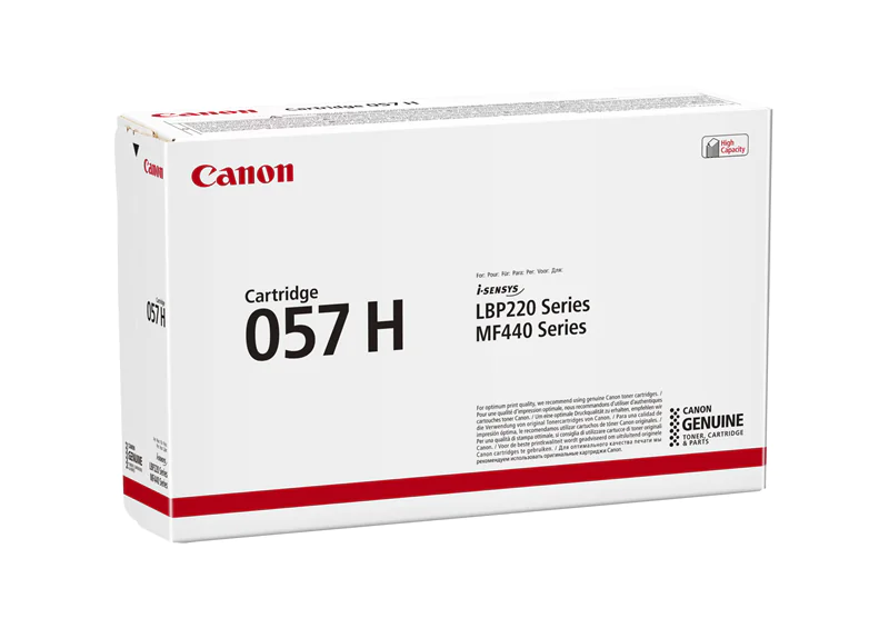 Canon 057 H - Mit hoher Kapazität - Schwarz - original - Tonerpatrone - für ImageCLASS LBP228, LBP236, LBP237, MF455; i-SENSYS LBP233, LBP236, MF453, MF455