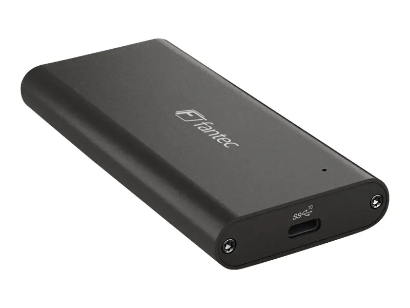 FANTEC NVMe31 - Speichergehäuse - NVMe - USB 3.1 (Gen 2) - Schwarz