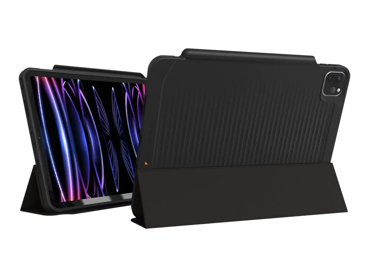 ZAGG Gear4 Havana - Flip-Hülle für Tablet - D3O Bio - Schwarz - für Apple 11-inch iPad Pro (1.