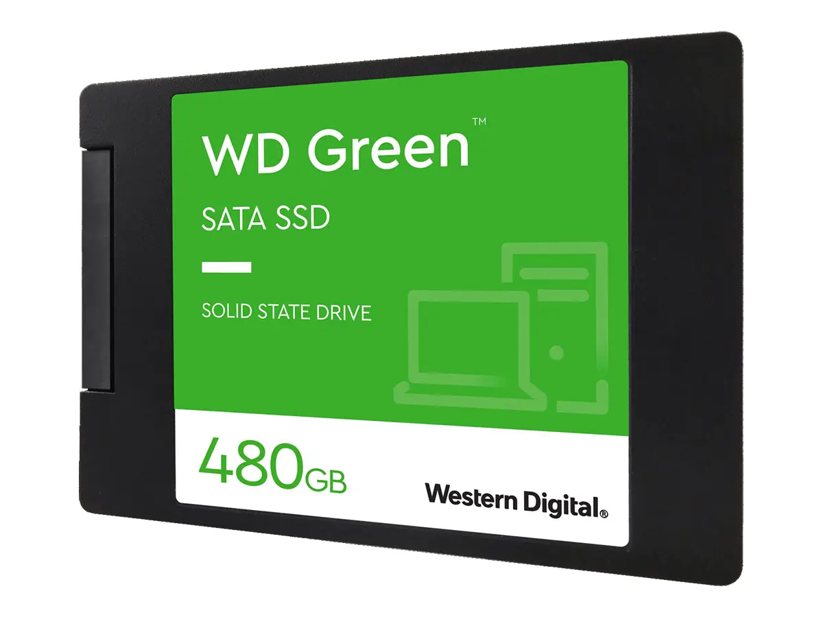 WD Green WDS480G3G0A - SSD - 480 GB - intern - 2.5" (6.4 cm) - SATA 6Gb/s