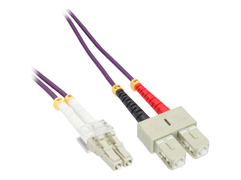 InLine LWL Duplex Kabel - LC/SC - 50/125µm - OM4 - 7,5m 88647P