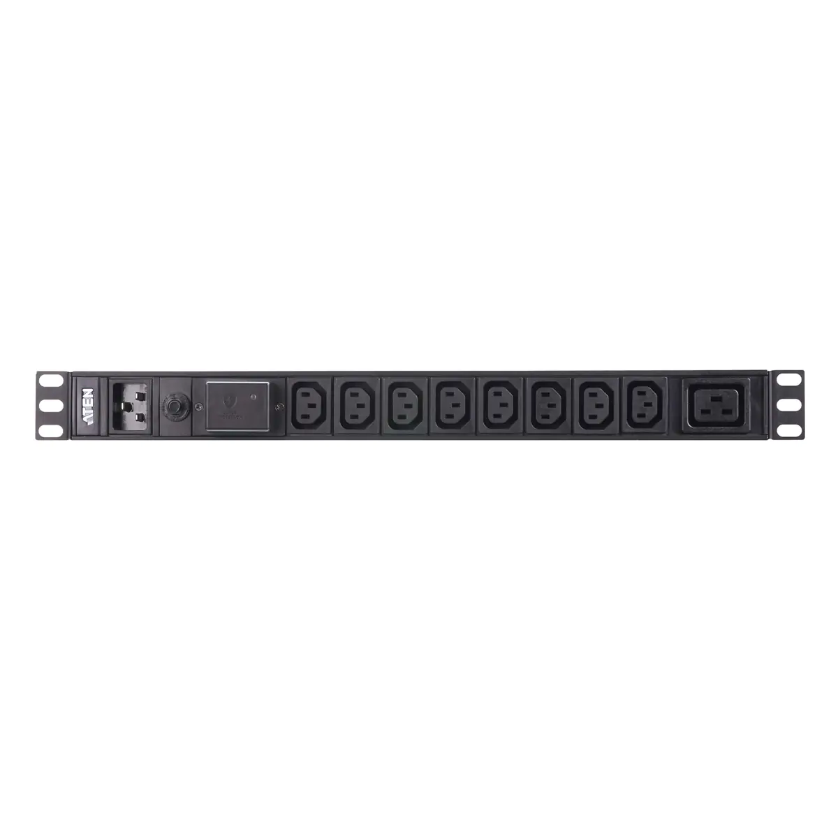 ATEN PE0209SG 1U 9P PDU 8x C13 1x C19 mit Surge Protection