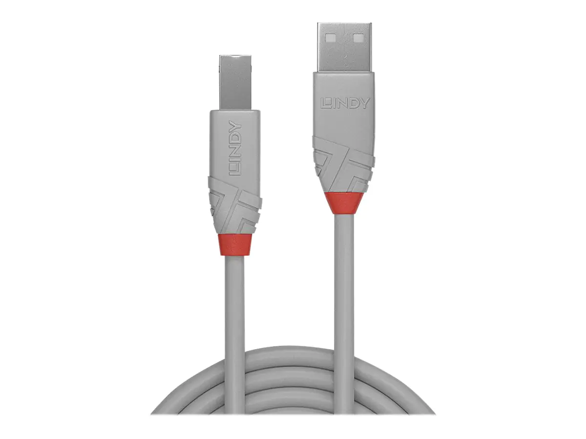Lindy Anthra Line - USB-Kabel - USB (M) zu USB Typ B (M)