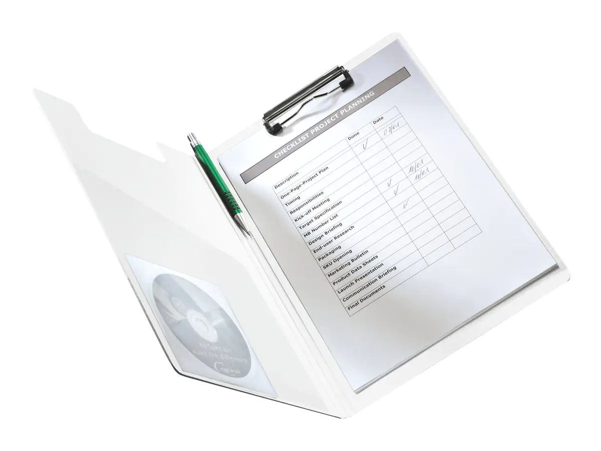 Esselte Leitz WOW - Klemmordner - für A4 (210 x 297 mm) 41990036