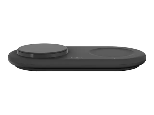 Belkin BoostCharge Pro 2-in-1 - Induktive Ladematte - magnetisch + AC-Netzteil - 15 Watt - Schwarz