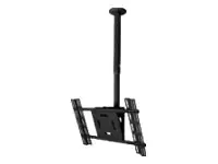 B-TECH BT8427 - Befestigungskit (Deckenmontage) - ausziehbar - für LCD-Display - Schwarz -