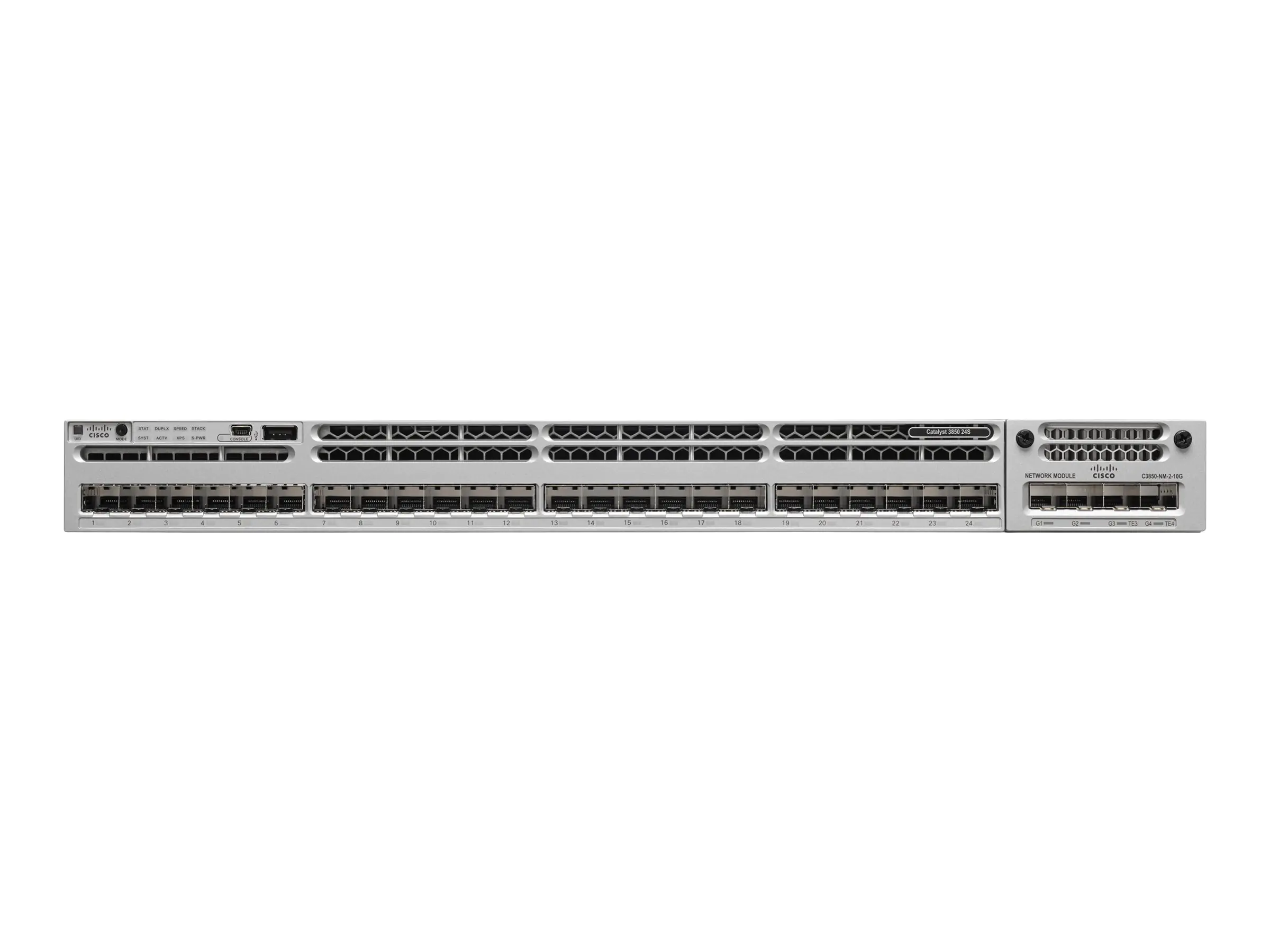 Cisco Catalyst 3850-24S-E - Switch - L3 - managed