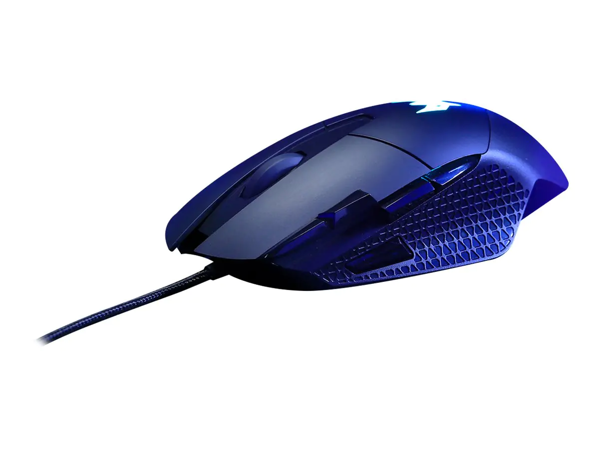 Acer Predator Cestus 315 (PMW010) - Maus - ergonomisch - 8 Tasten - kabelgebunden - USB - Schwarz - retail - für Predator Helios 300; Predator Triton 300; 500