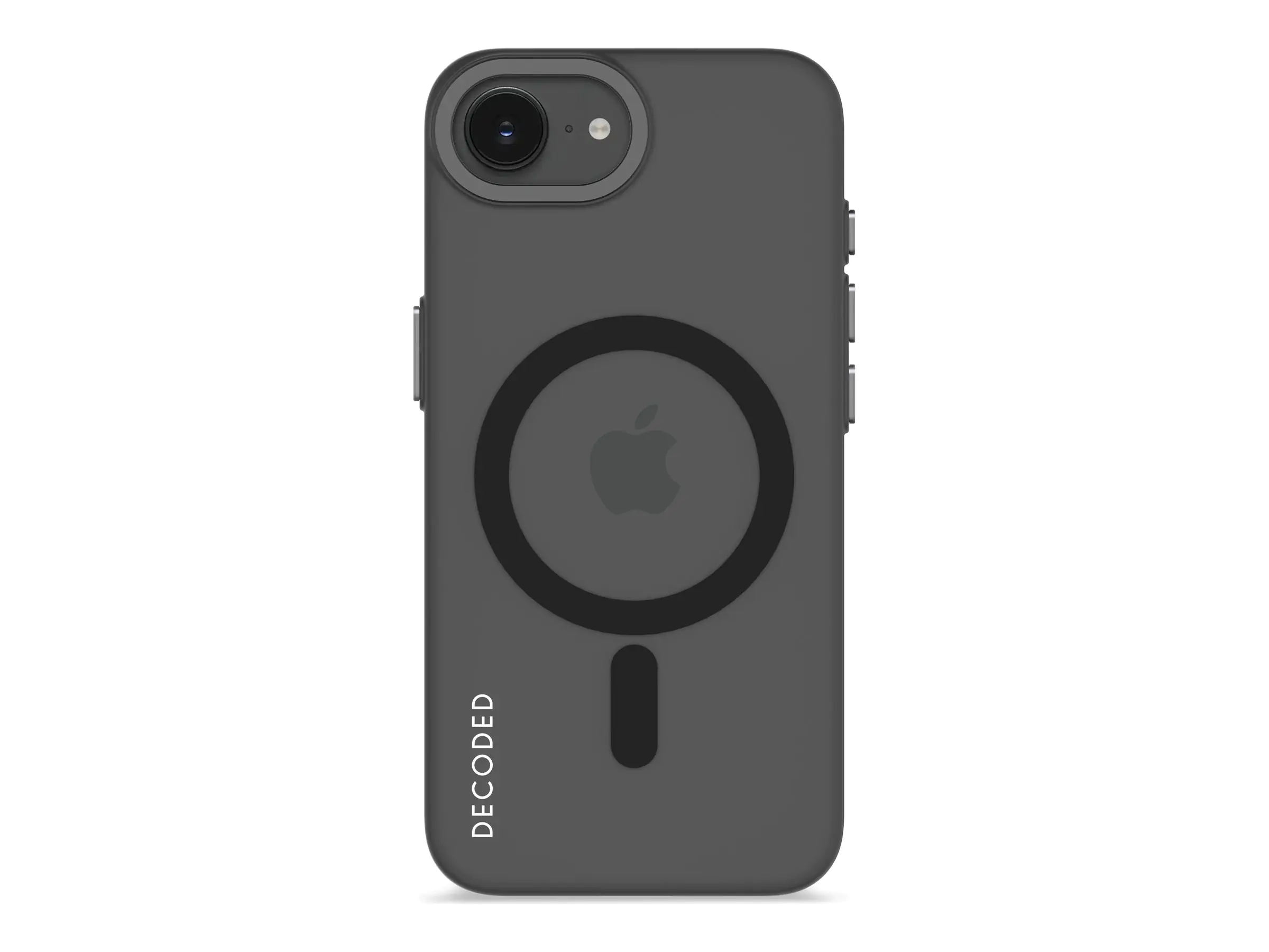 Decoded Recycled Plastic Backc. iPhone 16e Transparent Black