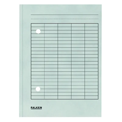 Falken Umlaufmappe DIN A4 250g/m² Manilakarton, recycelt grau 100 St./Pack.
