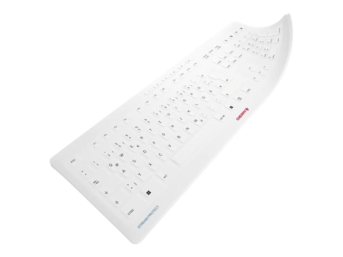CHERRY STREAM PROTECT MEMBRANE - Tastatur-Abdeckung - White Gray - für STREAM KEYBOARD, KEYBOARD WIRELESS