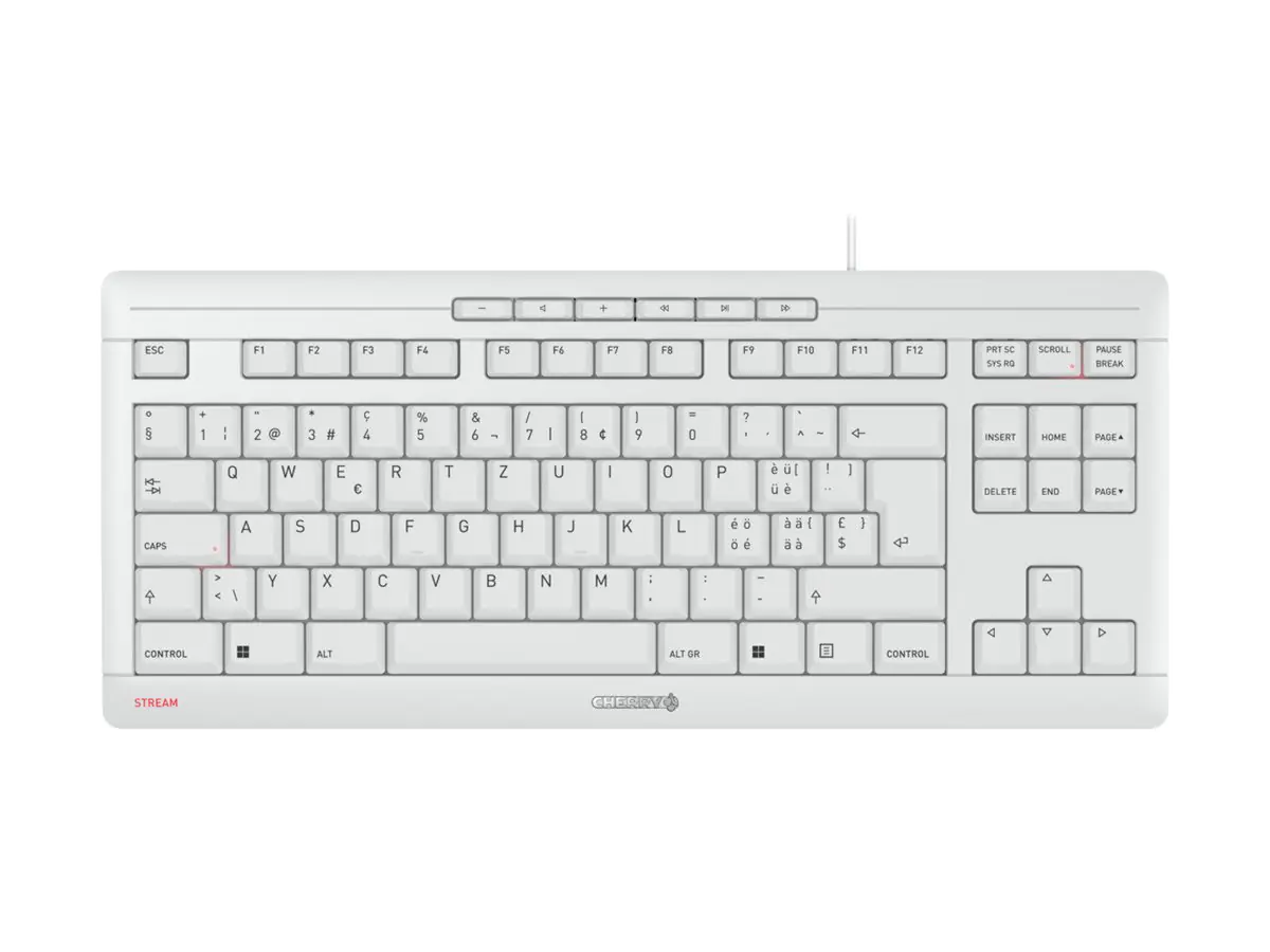 Cherry STREAM KEYBOARD TKL - Tastatur - USB