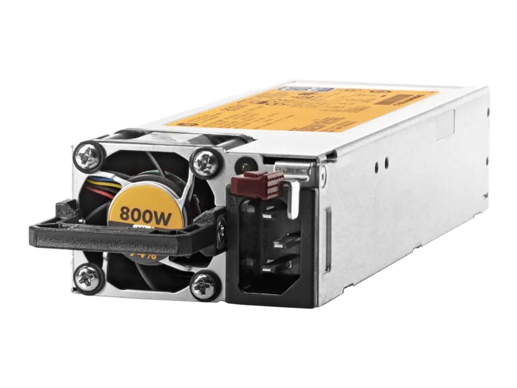 HPE - Stromversorgung redundant / Hot-Plug (Plug-In-Modul) - Flex Slot - 80 PLUS Platinum - Wechselstrom 100-240 V - 800 Watt - 915 VA