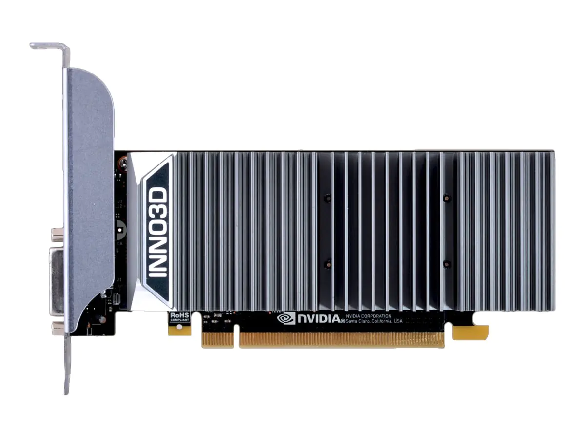 Inno3D GeForce GT 1030 0dB - Grafikkarten - GF GT 1030 - 2 GB GDDR5 - PCIe 3.0 x16 - DVI, HDMI - ohne Lüfter