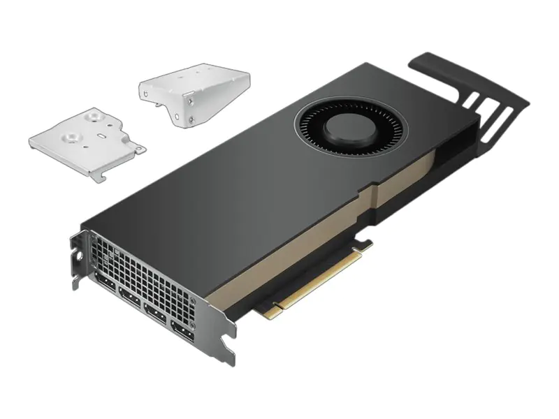 NVIDIA RTX A5000 - Grafikkarten - RTX A5000 - 24 GB GDDR6 - PCIe 4.0 x16 - 4 x DisplayPort - für ThinkStation P520 30BE, 30BF, 30BQ; P520c 30BX (625 Watt), 30BY (625 Watt), 30C0 (625 Watt); P620 30E0, 30E1; P720 30BA, 30BB, 30BU; P920 30BC, 30BD, 30BV