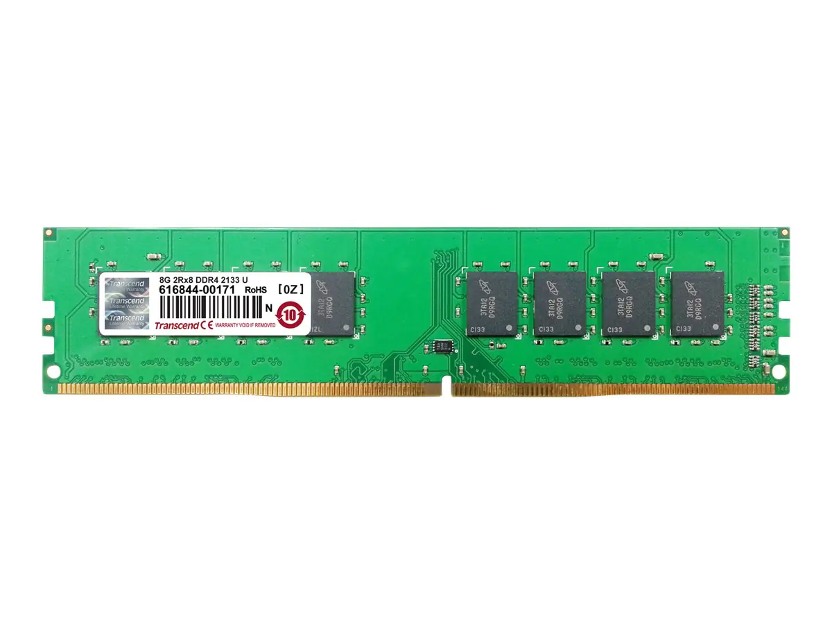 Transcend - DDR4 - Modul - 16 GB - DIMM 288-PIN - 2133 MHz / PC4-17000 - CL15 - 1.2 V - ungepuffert - non-ECC
